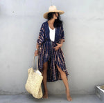 Beach Cover Up for Swimwear Women's Tie Dye Kimono