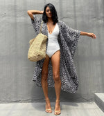 Beach Cover Up for Swimwear Women's Tie Dye Kimono