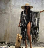 Beach Cover Up for Swimwear Women's Tie Dye Kimono