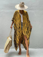 Beach Cover Up for Swimwear Women's Tie Dye Kimono