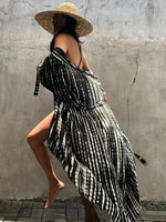 Beach Cover Up for Swimwear Women's Tie Dye Kimono