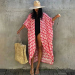 Beach Cover Up for Swimwear Women's Tie Dye Kimono