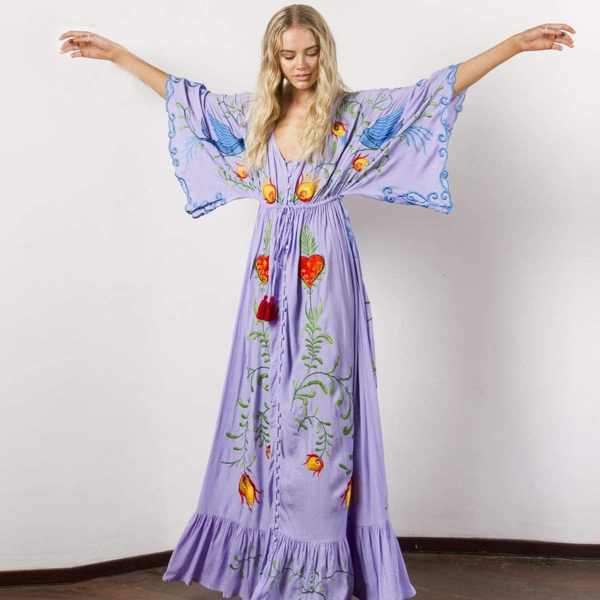 Estelle - Boho maxikjole