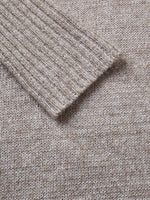 Strikkjole med Asymmetrisk Krave | Elegant & Varm | Tidløst Design