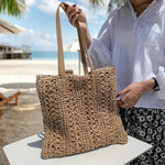 Dewi Woven Beach Bag