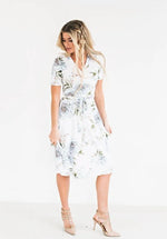 Valen - Blomstret midikjole