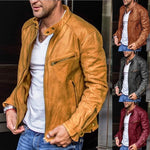 CHRISTOPHER - Moderne streetwear læderjakke