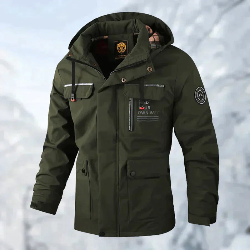 Vandtæt softshell-jakke til mænd