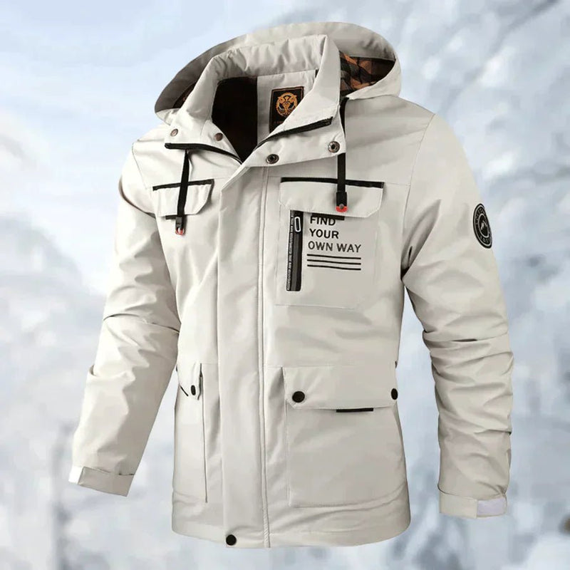 Vandtæt softshell-jakke til mænd