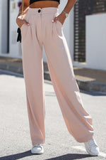 Bukser med Høj Talje | Wide-Leg Pasform | Elegant & Komfortabel