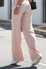 Bukser med Høj Talje | Wide-Leg Pasform | Elegant & Komfortabel