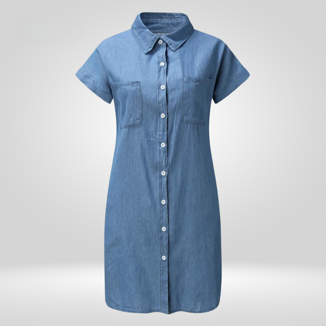 Amelie - Denimkjole - Ubesværet elegance