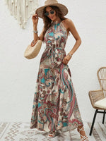 Philine - Maxikjole - Retro halterneck