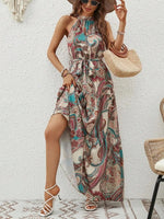 Philine - Maxikjole - Retro halterneck