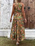 Philine - Maxikjole - Retro halterneck