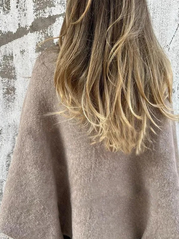 Elin™ | Kort frakke med flare-ærme