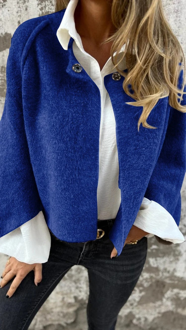 Elin™ | Kort frakke med flare-ærme