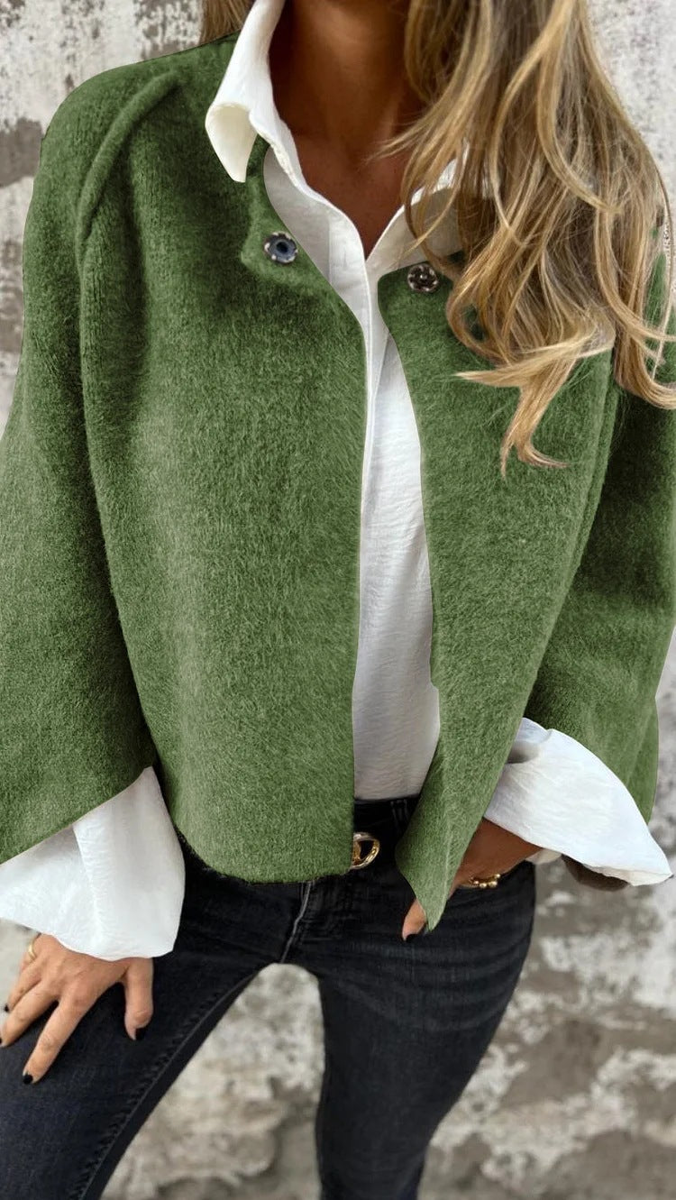 Elin™ | Kort frakke med flare-ærme