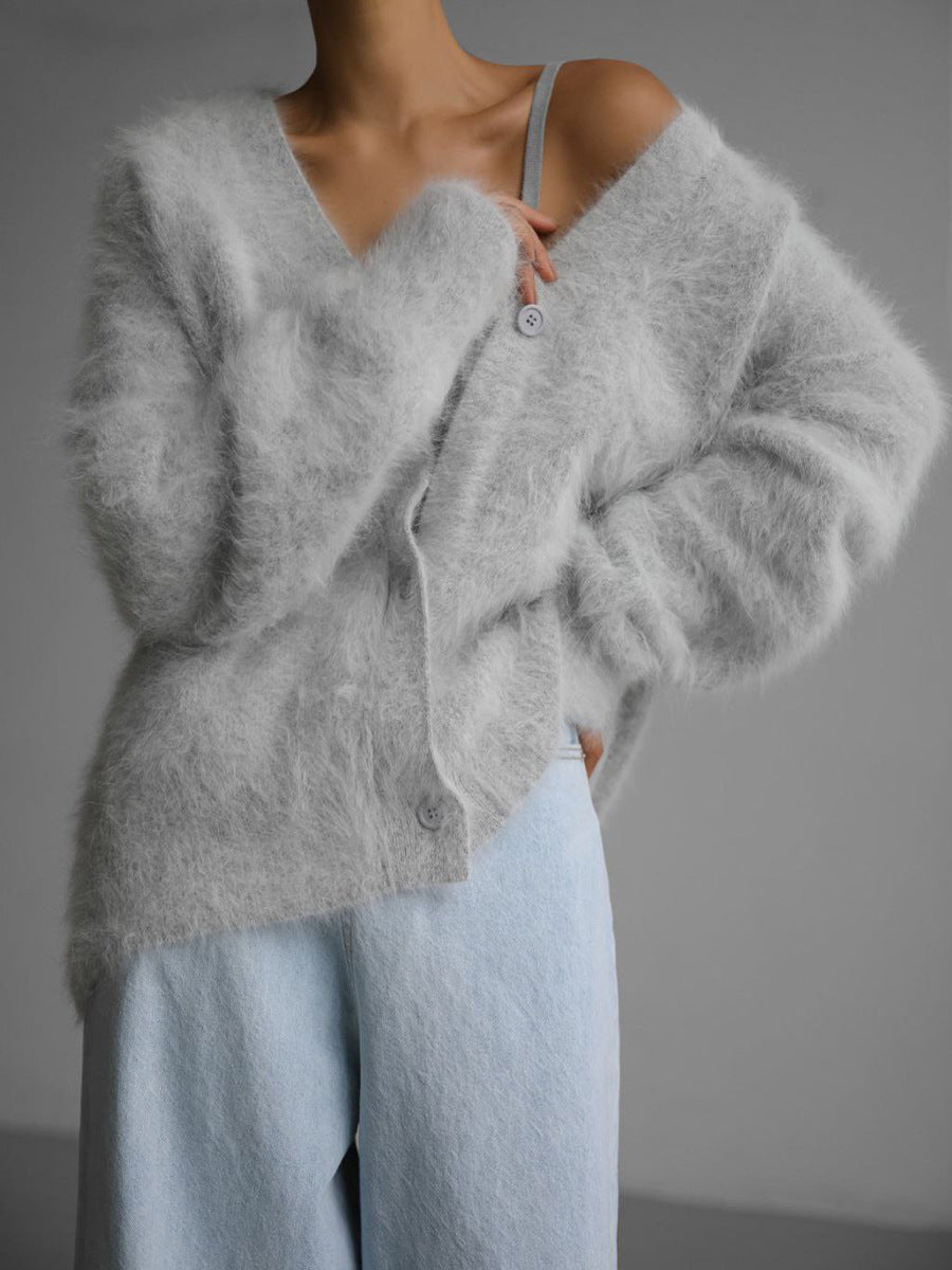 Nadia | Elegant cardigan i plys