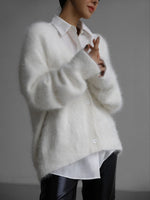 Nadia | Elegant cardigan i plys