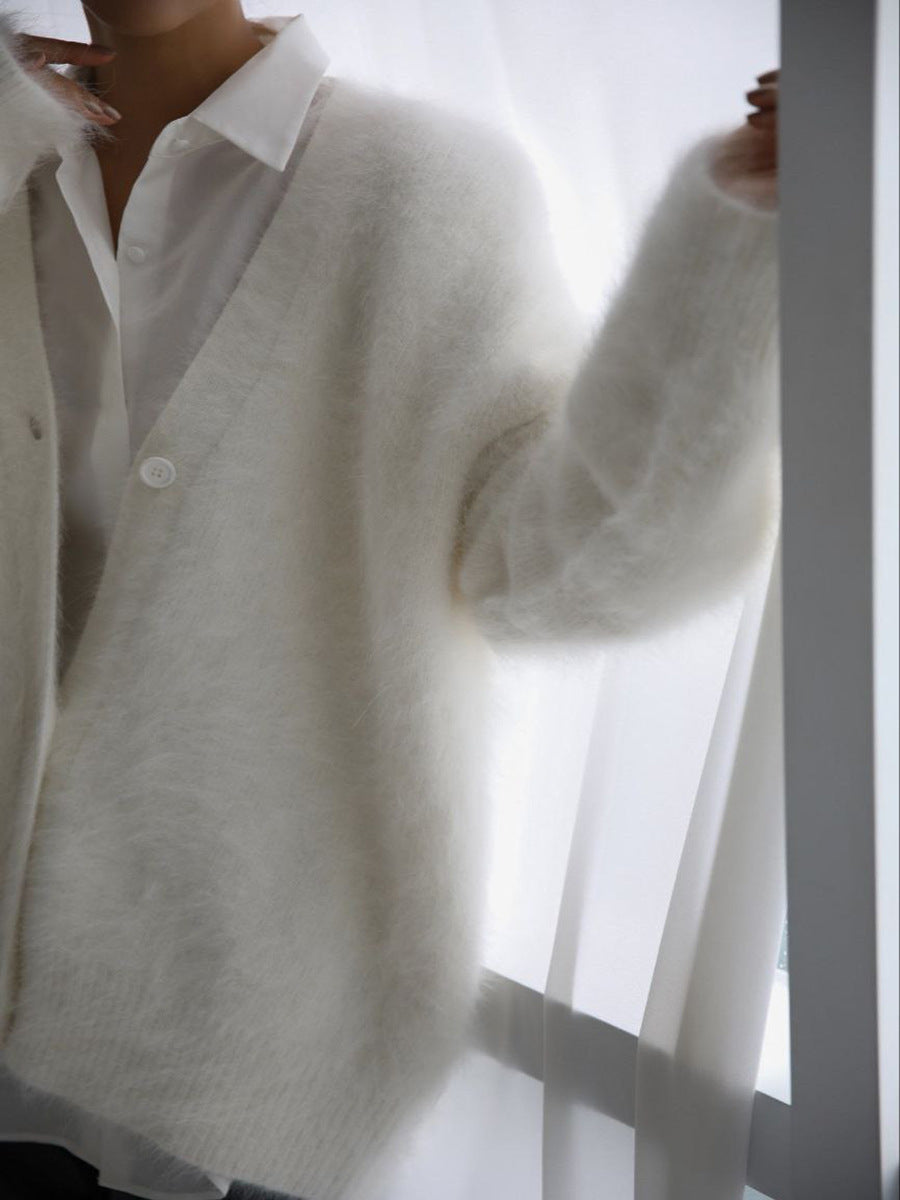 Nadia | Elegant cardigan i plys