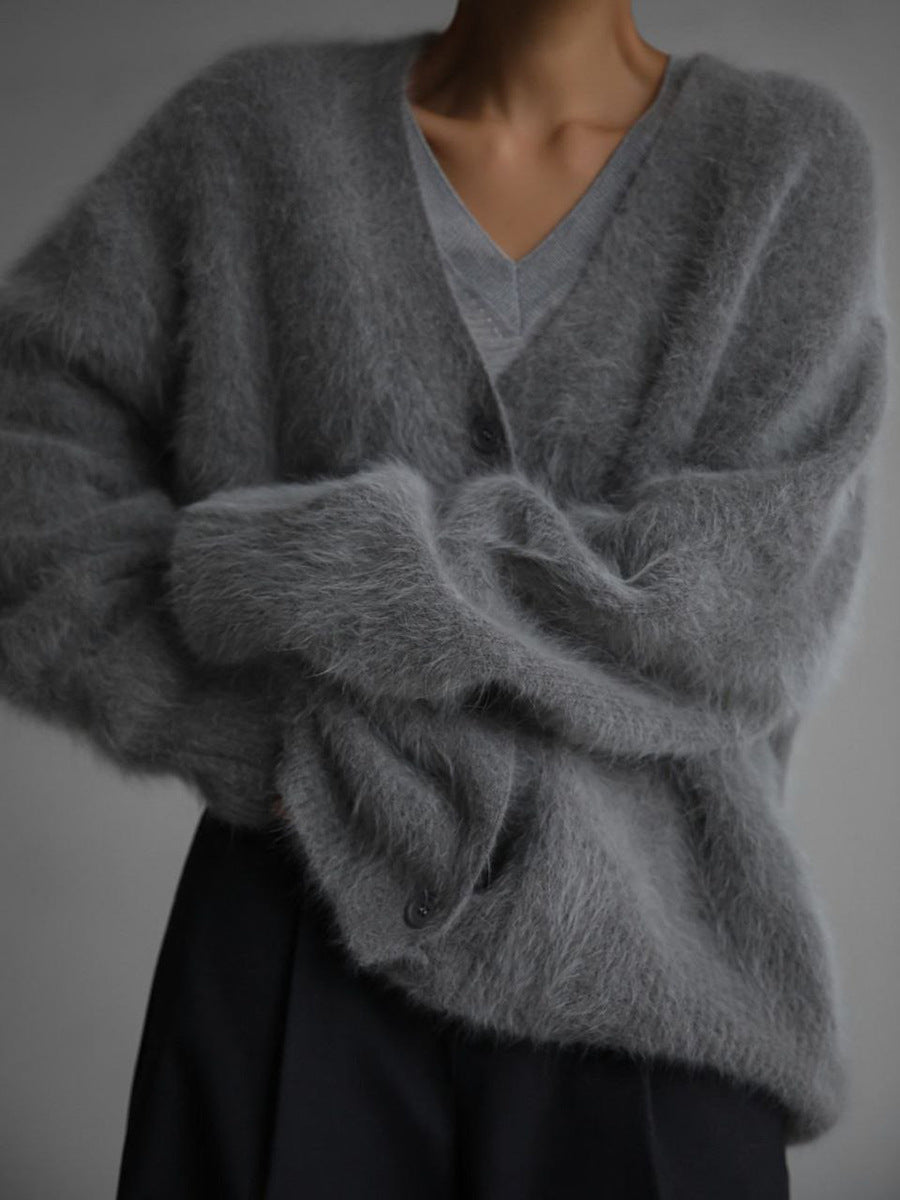 Nadia | Elegant cardigan i plys