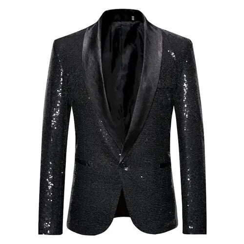 Stilfuld Squin Blazer til herrer