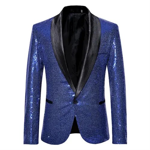 Stilfuld Squin Blazer til herrer