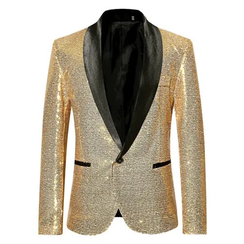 Stilfuld Squin Blazer til herrer