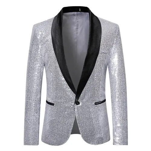 Stilfuld Squin Blazer til herrer