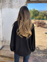 RitaMoretti Bluse med Pufærmer