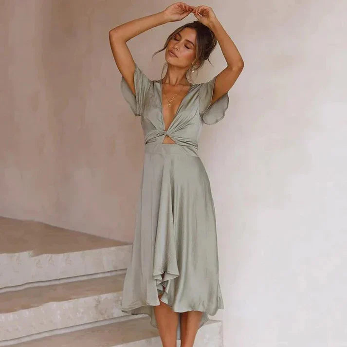Lauren – Flot sommerkjole i vintagestil