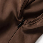Isabella - Asymmetrisk Ruched Bodycon Minikjole