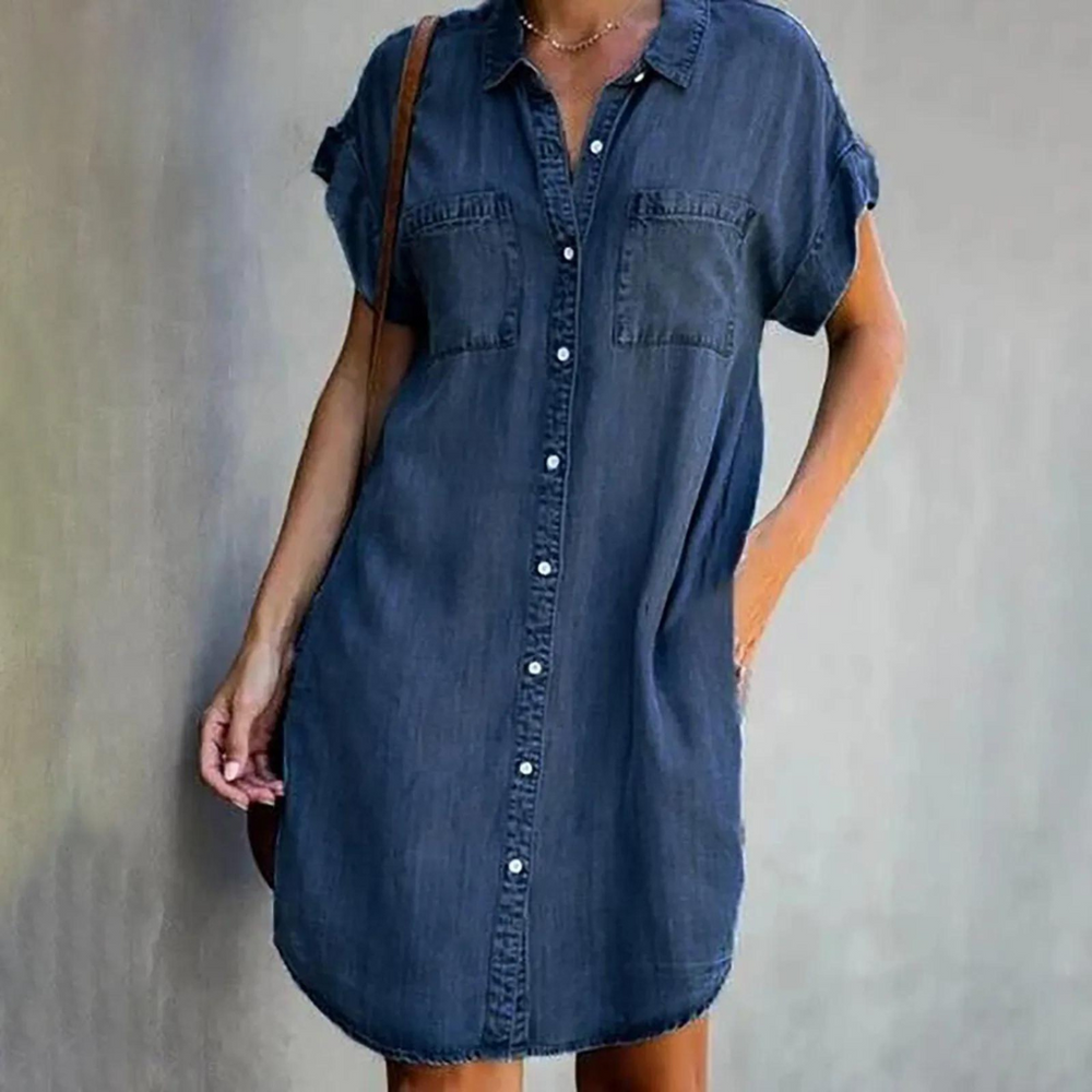 Amelie - Denimkjole - Ubesværet elegance