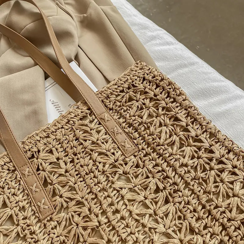 Dewi Woven Beach Bag