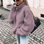 Elodie - Sweater med halvhøj krave