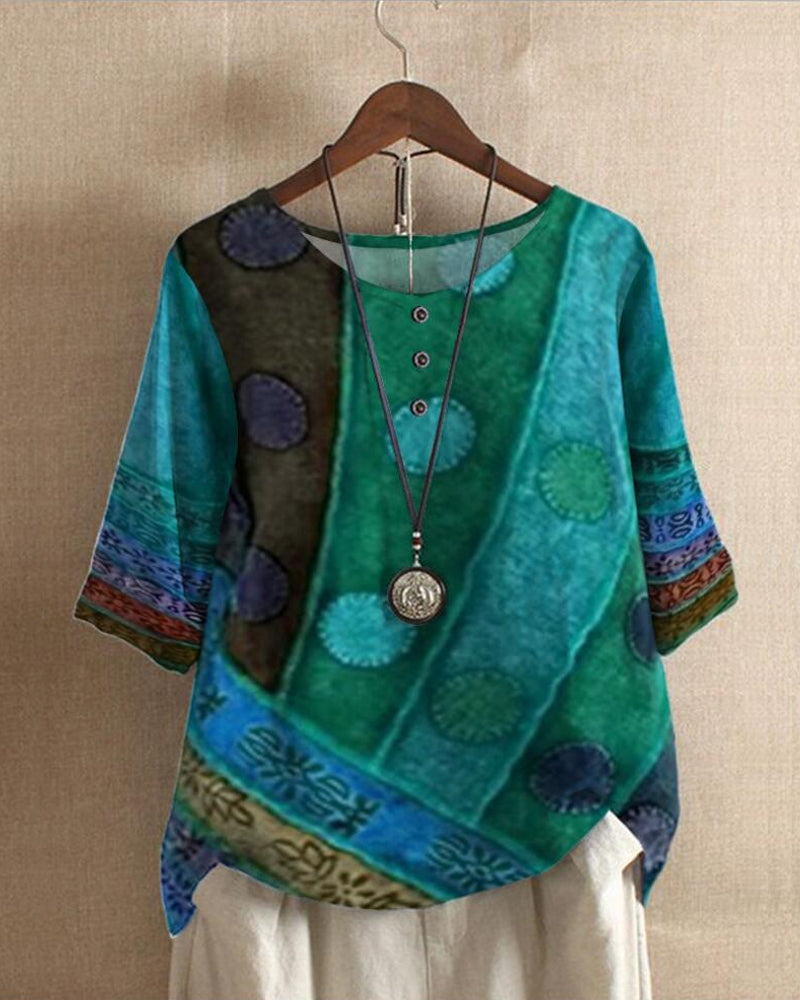 Joy | Vintage Boho Top