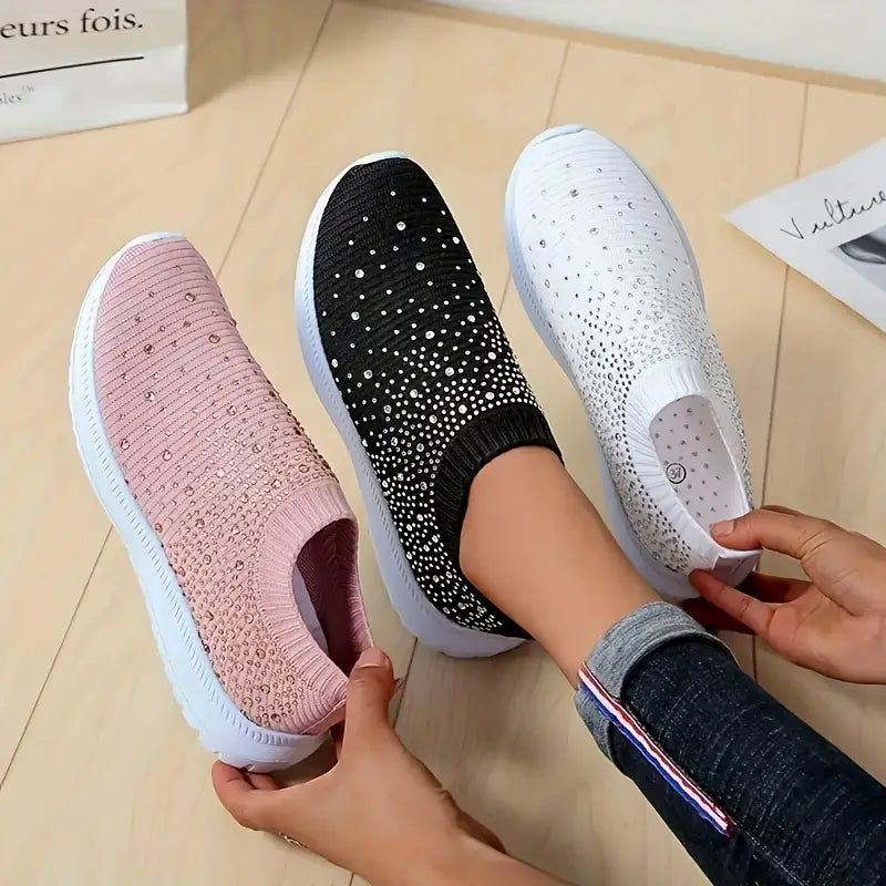 Andrea | Glitter Comfort Sneakers