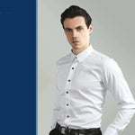 Eli - Slim Fit Knap-Ned Skjorte i Sort