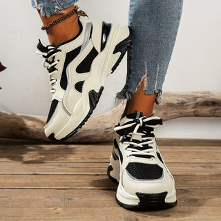Stilfulde sneakers til kvinder med høj sål