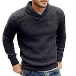 FELI - Trøje til mænd i ensfarvet sweater