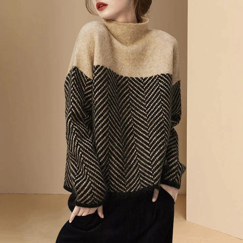 Filippa - Brun elegant sweater