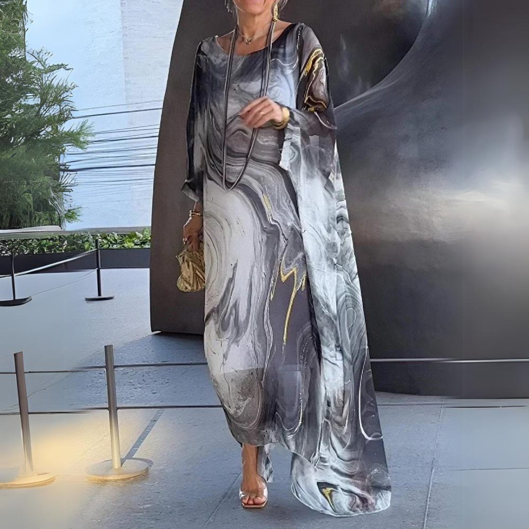 Giulia - Elegant Chiffon Sæt Kjole