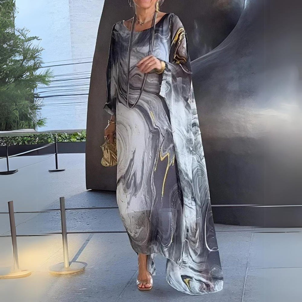 Giulia - Elegant Chiffon Sæt Kjole