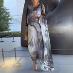 Giulia - Elegant Chiffon Sæt Kjole