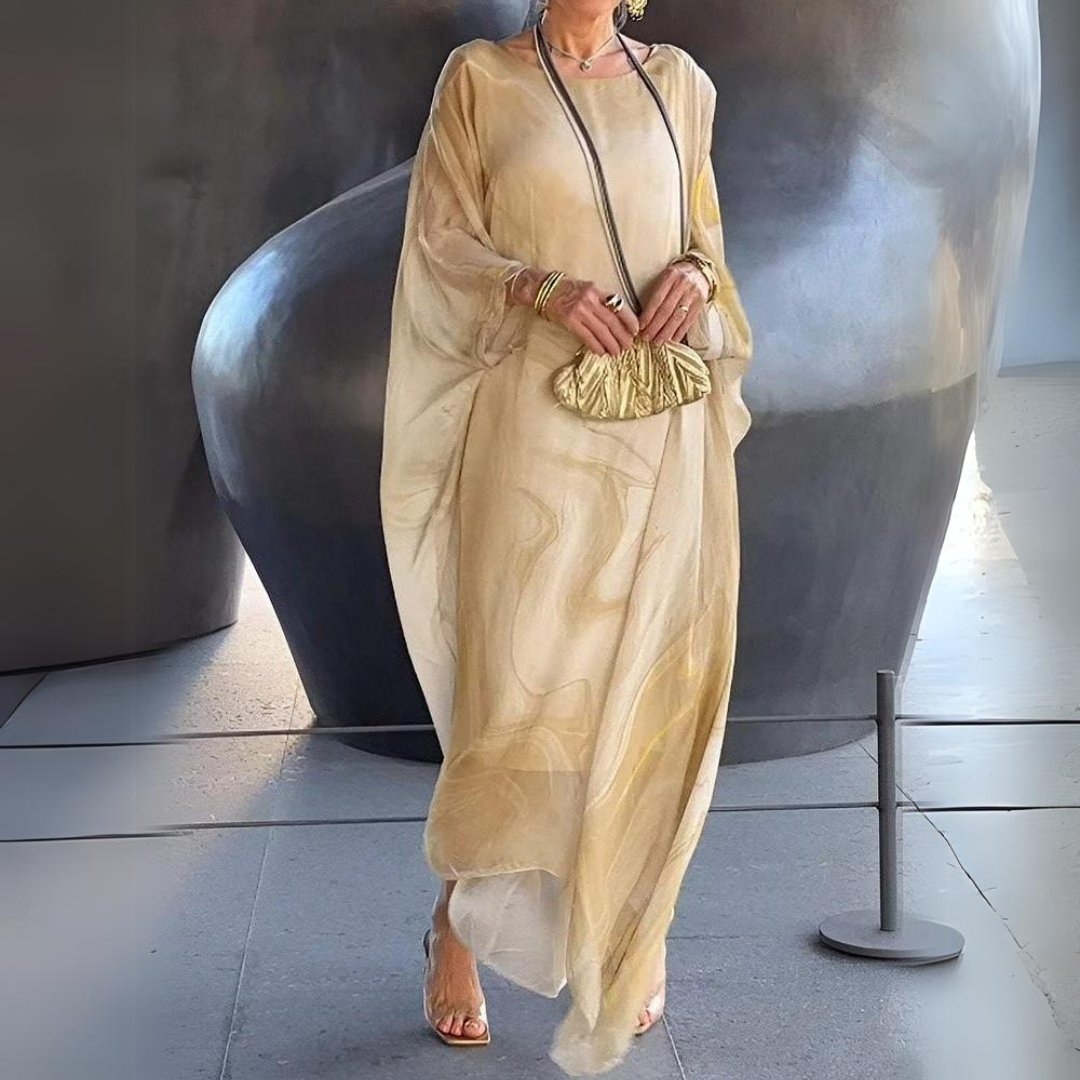 Giulia - Elegant Chiffon Sæt Kjole