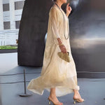 Giulia - Elegant Chiffon Sæt Kjole
