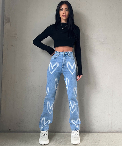Mandy - Lige Ben Jeans