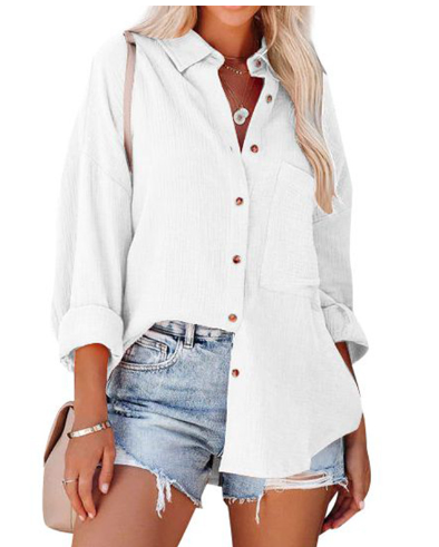 Vanda - Elegant Asymmetrisk Bluse