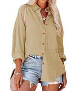 Vanda - Elegant Asymmetrisk Bluse